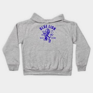 V Force Blue Lion Crest Kids Hoodie